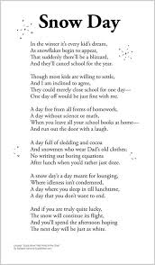 Snow Day Childrens Poems Poetry For Kids Winter Poems