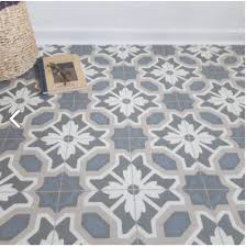Victorian Tile Effect Cushion Sheet Vinyl Flooring Kitchen Bathroom Lino In 2020 Vinyl Flooring Kitchen Vinyl Flooring Bathroom Cushioned Vinyl Flooring