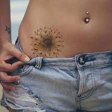 Beautiful Brown And Yellow Sunflower Temporary Tattoo This Tribal Boho Flowers Design Has Been Completely Hand Dra Trendy Tattoos Tattoos For Women Tattoos