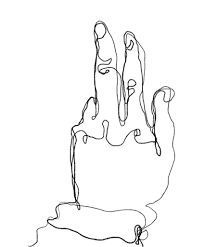 5 Types Of Line In Art Their Meaning And When To Use Them Types Of Lines Drawing Examples Continuous Line Drawing