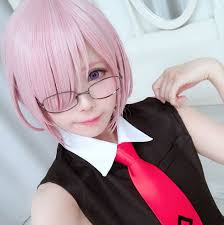 instagram 上的 姫美那 マシュ 英霊正装 カルデア制服 マシュ マシュキリエライト コスプレ cosplay fgo fategrandorder mash cosplay fashion glasses