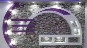 احدث ديكورات مكتبات جبس بورد2019 black and white printer dinnerware tableware tv wall