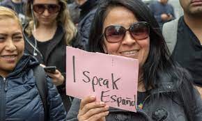 Spanish words for attorney include abogado, procurador, apoderado and mandatario. Why Speaking Spanish Is Becoming Dangerous In America Us News The Guardian