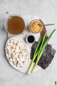 Vegan Miso Soup 5 Ingredients 15 Minutes Sweet Simple Vegan Recipe Vegan Miso Soup Healthy Sweet Snacks Miso Soup