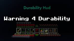 This enchantment increases the damage reduction rate of your armor. Durability Hud Minecraft Data Pack