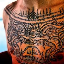 Wu kong monkey king fullback & cover up with phoenix tattoo. 101 Hinh XÄƒm Khmer Ä'áº¹p Y NghÄ©a Mang Láº¡i May Máº¯n Cho NgÆ°á»i Sá»Ÿ Há»¯u