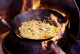 Wok cooking is done with high heat. Wok Wikipedia