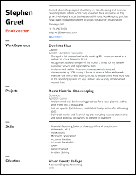 Tax forms and publications in the. 2021 Bookkeeper Resume Guide Plus 4 Examples