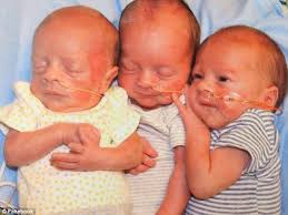 Julie and David Grygla who had triplets using fertility treatment now  expecting TWINS naturally