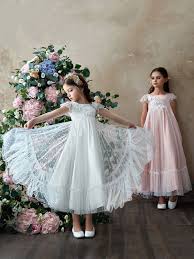 Hier findet ihr alle festlichen kleider: Blumenmadchen Kleider Rosa Abendkleider Fur Hochzeit Tull Armellos Prinzessin Hochzeit Viereckiger Ausschnitt Kleid Blumenmadchen Knochellang Milanoo Com