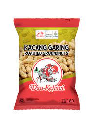 According to online kbbi (indonesian dictionary), ga·ring means keras dan kering (seperti roti biskuit); Dua Kelinci Kacang Garing 180g Klikindomaret