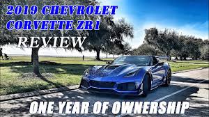 2019 Chevrolet Corvette Zr1 One Year Of Ownership Review Youtube