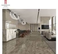 Hotel Lobby Polished Surface Sintered Stone Slabs Flooring Near Me