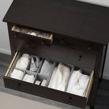 It adds the exact detail that elevates this plain piece of furniture into the realm of. Hemnes 6 Drawer Chest Black Brown 42 1 2x51 5 8 Ikea