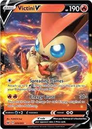 Jump to navigationjump to search. Victini V Swsh01 Sword Shield Base Set Pokemon Online Gaming Store For Cards Miniatures Singles Packs Booster Boxes