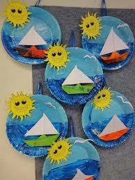 Pappteller Sommer Handwerk Handwerk Pappteller Sommer Buddy Basteln Fur Kindergartner Kita Basteleien Sommerliche Bastelarbeiten