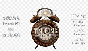 Tattoo digital clock live wallpaper, kas. Time Bomb Tattoos Curiosities Alarm Clock Hd Png Download 1282x641 1671598 Pngfind