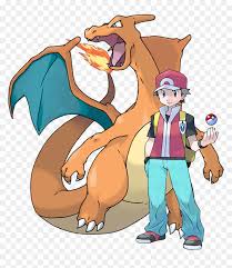 More images for how to draw mega charizard x y z » Red Charizard Pokemon Trainer Red Png Transparent Png Vhv