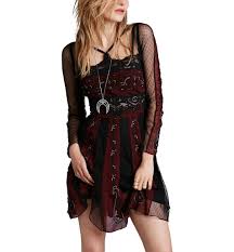 Black And Burgundy Dress Free People Dress Tough Love Free People Dress Lace Burgundy Dress Dresses