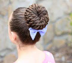 No fuss ballerina buns are always a good option. 38 Super Cute Little Girl Hairstyles For Wedding Deer Pearl Flowers
