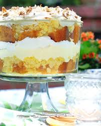 Dreamy Coconut Pineapple Trifle A Southern Discourse Trifle Desserts Fruit Trifle Recipes Refreshing Dessert Recipes