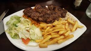 Assiette Kofte Chez Un Resto Turc A Boulogne Food Beef Steak