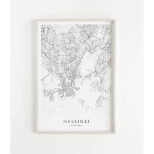 Check spelling or type a new query. Helsinki Poster Map Kunstdruck Hochwertiger Print