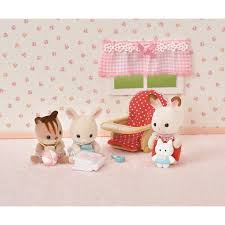 Toys Hobbies Calico Critters Cc1750 Baby Nursery Set New In Box Preschool Toys Pretend Play