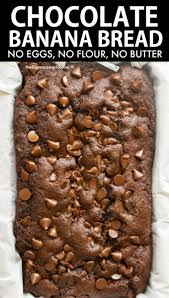 Double Chocolate Banana Bread No Flour The Big Man S World Recipe In 2020 Healthy Vegan Desserts Chocolate Banana Chocolate Banana Bread Recipe