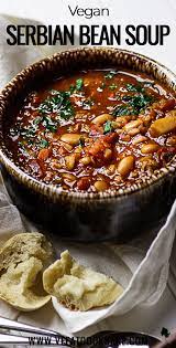 I use this blog to share simple, healthy recipes, nutrition tips, and an honest glimpse of motherhood! Vegan Serbian White Bean Soup Pasulj Ve Eat Cook Bake