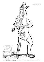Peely fortnite coloring page color for fun. Peely Fortnite Coloring Pages Easy Novocom Top