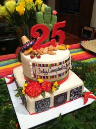 Birthday Cake Images In Spanish Spanish Birthday Cake Fiesta Cake For My Niece S Mexican Themed Birthday Party Vanilla Cake Mexican Birthday Parties Mexican Birthday Birthday Cake For Mom