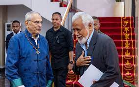 The Head of the State and the Head of the Government Congratulate People of  Timor-Leste on Successful His Holiness Visit | President José Ramos-Horta