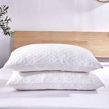 Amazon Com Dreaming Wapiti Pillows For Sleeping 2 Pack Shredded Memory Foam With Machine Washable Bamboo Cover Adjustabl Pillows Foam Pillows Pillow Reviews