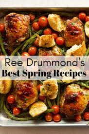 Find some new favorite recipes from the pioneer woman: The Pioneer Woman S 30 Best Spring Recipes Food Network Canada Food Network Recipes Pioneer Woman Spring Recipes Sheet Pan Dinners Chicken