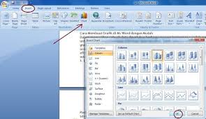 Cara Membuat Grafik Di Ms Word Dengan Mudah Belajar Membaca Aplikasi