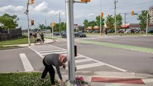 On june 6, 2021, a man rammed his pickup truck into a street in london, ontario, canada, targeting muslim bystanders. Vl0jd2ca8k8lnm