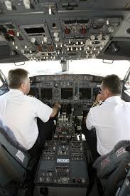 Airplane Pilots In Cockpit Preparing To Takeoff Two Airplane Pilots Inside The Sponsored Cockpit Pilots Airplane Ai Cockpit Airplane Pilot Airplane