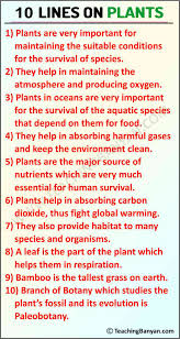 The national tree plantation day or the national festival of trees planting, also known as van mahotsav in india, is held from 1st july to 7th july every year. 10 Lines On Plants For Children And Students