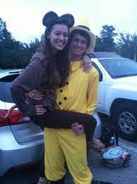 Allie takes george with her to kindergarten in the episode guest monkey. Curious George And The Man In The Yellow Hat Couples Costumes Halloween Goodies Diy Halloween Costumes