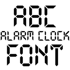 New fonts alpha view download favourite. Silhouette Design Store View Design 275306 Alarm Clock Font