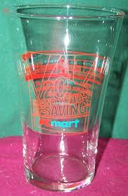 K Mart 20th Anniversary Glass Kmart Anniversary Glass Glass Vintage Cups