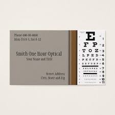 Custom business cards with full photo design. Optometrists Business Card Zazzle Com Optometrist Cards Business Cards