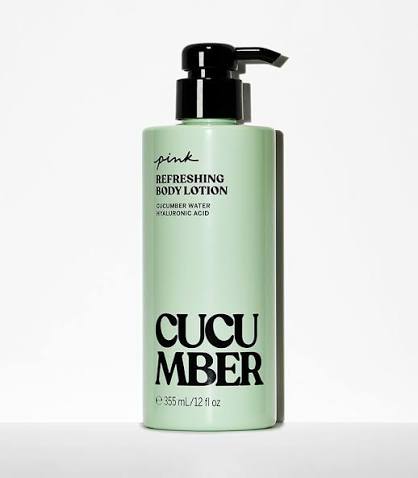 Amazon.com : Victoria's Secret Pink Body Fragrance Lotion, Cucumber - 12 fl oz : Beauty & Personal Care