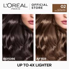 Excellence Fashion Ultra Lights Hair Color 03 Ash Brown Worlds No 1 By Loreal Paris W Protective Serum Conditioner 12 12 Sale