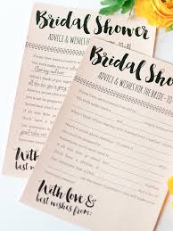 As the last hurrah before your favorite miss becomes a missus, your job is to come with a fanciful gift that channels the lively spirit of the approaching nuptials. 14 Printable Bridal Shower Games Guests Love Bridal Shower Advice Cards Printable Bridal Shower Games Bridal Shower Advice