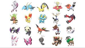 Pokemon Starters Evolution Online Charts Collection