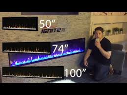 This electric firebox boasts the brand's patented flame technology, giving you a. Dimplex Ignite Xl Built In Electric Fireplace Flush Mount Led Product Review Youtube
