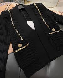 ORDER] Áo khoác len Balmain màu đen