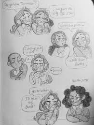This will be using inspiration from the musical, but is almost completely historically inaccurate. Alex Bad Pickup Lines I Love How Laurens Is The Only One Happy With The Flirting Lmao Hamilton Fanart Funny Images Hamilton